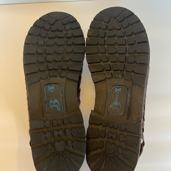 Brand X Men's Leather Huraches, Made in Mexico,  Men's Size 10 - Picture 5 of 9